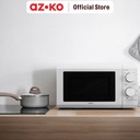 AZKO Kris 20 ltr Microwave Low watt - Putih Penghangat Pemanas Makanan Serbaguna Pemanggang Mikro Elektrik Food Heater Elektronik Dapur Perlengkapan Masak
