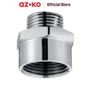 AZKO Fosa 3/4X1/2 inci Bushing Sambungan Pipa Stainless Steel Chrome Kfb3412B Elbow Pipe Perlengkapan Alat Tukang Pipe Fitting Sambungan Pralon Konektor Paralon Peralatan Perkakas