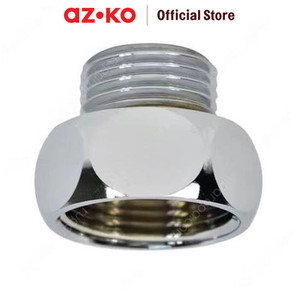 AZKO Fosa 3/4X1/2 inci Bushing Sambungan Pipa Stainless Steel Chrome Kfb3412A Elbow Pipe Perlengkapan Alat Tukang Pipe Fitting Sambungan Pralon Konektor Paralon Peralatan Perkakas