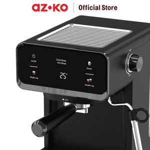 AZKO Klaz 1 ltr Espresso Maker Cold Brew - Hitam Mesin Pembuat Kopi Peralatan Minum Espresso Machine
