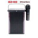 AZKO Sovox Speaker Karaoke Bluetooth Led 1 Mic - Hitam Perangkat Elektronik Spiker Audio Electronic
