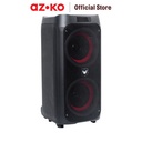 AZKO Sovox Speaker Trolley 40 watt Dengan Remote - Hitam Perangkat Elektronik Spiker Audio Electronic