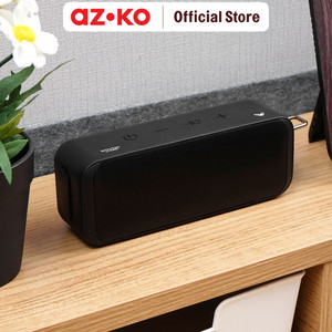 AZKO Sovox Speaker Bluetooth Waterproof - Hitam Perangkat Elektronik Spiker Audio Electronic