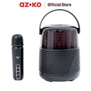 AZKO Sovox Speaker Karaoke Bluetooth 1 Mic - Hitam Perangkat Elektronik Spiker Audio Electronic