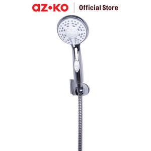 AZKO Tatay Kepala Shower Mandi 4 Pancuran Formentera Chrome - Silver Shower Kepala Pancuran Kamar Mandi Bathroom Accessories