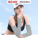 AZKO Alph Manset Lengan Ice Silk Spf 5 Arm Sleeve Manset Tangan Olahraga Pelindung Lengan Uv Lengan Panjang Anti Uv
