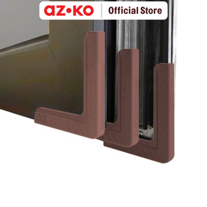 AZKO Kindla 6.5X6.5X1 cm Set 4 Pcs Pelindung Sudut Meja Table Corner Protector Pelindung Pinggiran Meja Serbaguna Pengaman Sudut Furniture