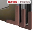 AZKO Kindla 6.5X6.5X1 cm Set 4 Pcs Pelindung Sudut Meja Table Corner Protector Pelindung Pinggiran Meja Serbaguna Pengaman Sudut Furniture