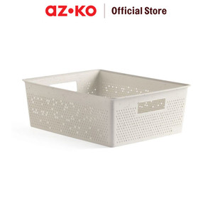 AZKO Stora Keranjang Penyimpanan Ecohome Terra Storage Basket Kotak Penyimpanan Serbaguna Bin Organizer Tempat Simpan Barang