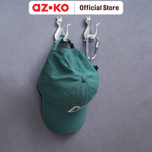 AZKO Stora Gantungan Dinding Permanen Cat Pengait Multifungsi Tembok Clothes Hook Tempat Gantung Pakaian Barang Serbaguna