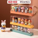 AZKO Stora Kotak Pajang Action Figure Double Box Square Display Box Tempat Koleksi Pajangan Storage Tempat Hiasan Dekorasi Rumah