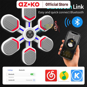 AZKO Berwyn Smart Boxing Target - Putih Punching Tools Perlengkapan Bela Diri Peralatan Boxing Dan Muaythai Alat Tinju