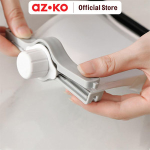 AZKO Culinart Penjepit Sealing Screw Cap - Abu-Abu Jepitan Bungkus Makanan Perlengkapan Dapur