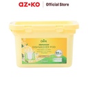 AZKO Glint Set 25 Pcs Lemon Zest Sabun Kapsul Mesin Cuci Piring - Kuning Eating Utensils Liquid Cleaner Sabun Cuci Piring Penghilang Noda Piring Gelas Mug Mangkuk Pembersih Peralatan Makan