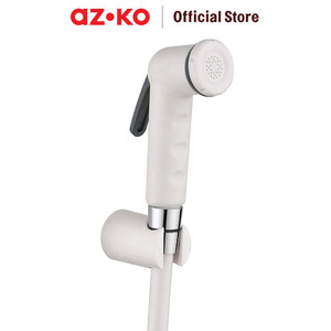 AZKO Fosa Set Toilet Shower Handy - Putih Toilet Hose Semprotan Selang Air Kloset Aksesoris Kamar Mandi Selang Wc