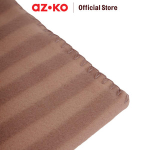 AZKO Sleeplite Selimut Polar Fleece Stripe Blanket Motif Kain Penghangat Tubuh Aksesoris Tempat Tidur Bedroom Accessories Perlengkapan Kamar Tidur