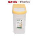 AZKO Kris 8 ltr Basica Tempat Beras Rice Container Food Grade Kotak Beras Wadah Penyimpanan Beras Perlengkapan Dapur