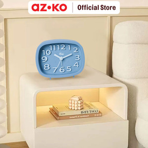AZKO Arthome 1.3 cm Jam Weker Elp Alarm Clock Waker Clock Jam Alarm Analog Dekorasi Kamar Tidur