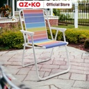 AZKO Soleil Spring Kursi Teras Stripe Balcony Chair Kursi Outdoor Serbaguna Furniture Rumah Tempat Duduk Kursi Halaman Balkon