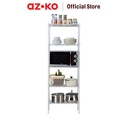 AZKO Stora Rak Besi Wire Rack 16 mm Metal Rack Rak Serbaguna Rak Penyimpanan Minimalis Organizer Gudang