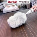 AZKO Proclean Kemoceng Elektrik - Abu-Abu/Putih Pembersih Debu Serbaguna Electric Dust Cleaner Alat Kebersihan Peralatan Rumah Tangga