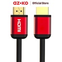 AZKO Sovox 2 mtr Kabel Hdmi Premium 4K - Merah/Hitam Konektor Transmisi Sinyal Audio Video Hdmi Cable Connector Perlengkapan Elektronik