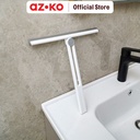 AZKO Proclean Alat Pembersih Kaca Lipat - Putih Glass Wiper Serokan Kaca Serbaguna Alat Kebersihan Perlengkapan Rumah Tangga