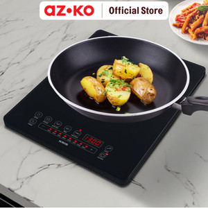 AZKO Kris Kompor Listrik Infrared 1 Tungku 200-1300 watt - Hitam Electric Stove Kompor Elektrik 1 Tungku Perlengkapan Dapur Alat Masak