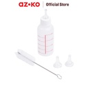 AZKO Paws N Tail Pet Nursing Bottle 50ml Pet Feeding Bottle Animal Milk Feeder Botol Minuman Hewan Peliharaan Aksesoris Hewan Peliharaan