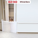 AZKO Kindla 300X85.6X8.5 cm Pagar Pengaman Bayi - Putih Baby Safety Gate Pagar Penghalang Keamanan Anak Kids Safety Fence Playbox Dan Pagar