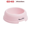 AZKO Paws N Tail Pet Bowl Antislip Small Pink Wadah Makanan Anabul Anjing Kucing Pet Food Bowl Perlengkapan Makan Hewan Peliharaan
