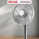AZKO Kris 14 inci Kipas Angin Berdiri Dc Motor - Putih Standing Fan Penyejuk Ruangan Kipas Lantai
