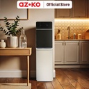 AZKO Klaz Dispenser Air Bottom Loading Te Dengan Pintu - Silver Tabung Air Minum Galon Bawah Elektronik Rumah Tangga Perlengkapan Rumah