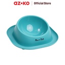 AZKO Paws N Tail Pet Bowl Leak-Proof Medium Tosca Wadah Makanan Anabul Anjing Kucing Pet Food Bowl Perlengkapan Makan Hewan Peliharaan