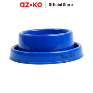 AZKO Paws N Tail Pet Bowl Leak-Proof Small Blue Wadah Makanan Anabul Anjing Kucing Pet Food Bowl Perlengkapan Makan Hewan Peliharaan
