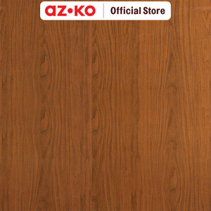 AZKO Forhom 60X300 cm Panel Dinding Roll Motif Kayu - Dark Oak Wallpanel Pelapis Dinding Interior Dinding Indoor