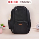 AZKO Kindla Twinkle Stars Tas Perlengkapan Bayi - Hitam Mommy Bag Tas Menyimpan Susu Popok Tas Anak Bayi Untuk Bepergian Perlengkapan Bayi