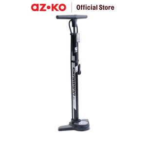 AZKO Skorpion Bike Floor Pumps Afp-141 Black Bike Pumps Bicycle Pump Pompa Angin Ban Perlengkapan Bersepeda