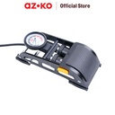 AZKO Skorpion Bike Foot Pumps Afp-131 Black Bike Pumps Bicycle Pump Pompa Angin Ban Multifungsu Perlengkapan Bersepeda Pompa Kolam Renang