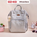 AZKO Kindla Babylicious Tas Perlengkapan Bayi - Putih Ivory Mommy Bag Tas Menyimpan Susu Popok Tas Anak Bayi Untuk Bepergian Perlengkapan Bayi