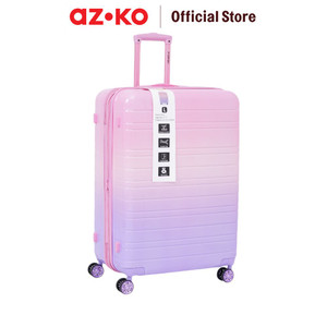 AZKO Passport Blythe Koper Pc & Abs Tsa Lock Cotton Candy Hardcase Luggage Koper Bagasi Dengan Tsa Tas Jalan-Jalan Travel Bag Tas Roda