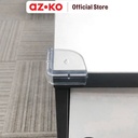 AZKO Kindla 4.4X4.4X2 cm Set 4 Pcs Pelindung Sudut Meja Fleksibel Table Corner Protector Pelindung Pinggiran Meja Serbaguna Pengaman Sudut Furniture