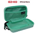 AZKO Passport Blythe Koper Mini Pc & Abs Hardcase Luggage Koper Kecil Tas Jalan-Jalan Shoulder Bag Tas Selempang