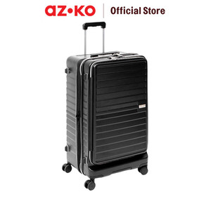 AZKO Legend Walker Malibu Koper Pc & Abs - Hitam Hardcase Luggage Koper Kabin Dengan Tsa Tas Jalan-Jalan Travel Bag Tas Roda