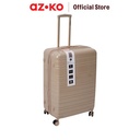 AZKO Passport Blythe Koper Pc & Abs Tsa Lock - Krem Beige Hardcase Luggage Koper Bagasi Dengan Tsa Tas Jalan-Jalan Travel Bag Tas Roda