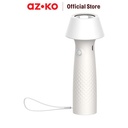 AZKO Powerlite Senter Rechargeable Dengan Lampu Meja 2 In 1 - Putih Flashlight Emergency Lamp Lampu Camping Portable Travel Light Lampu Darurat Cadangan