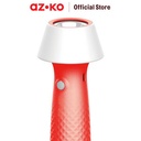 AZKO Powerlite Senter Rechargeable Dengan Lampu Meja - Merah Flashlight Emergency Lamp Lampu Camping Portable Travel Light Lampu Darurat Cadangan