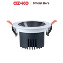 AZKO Krisbow Lampu Downlight Led Inbow Adjustable Lampu Sorot Ceiling Light Peralatan Elektronik Lampu Plafon