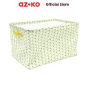 AZKO Stora Kotak Penyimpanan Fabric Storage Basket Wadah Penyimpanan Serbaguna Tempat Simpan Barang