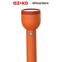 AZKO Powerlite Senter Rechargeable 3 watt 300 lumens - Merah Flashlight Emergency Lamp Lampu Camping Portable Travel Light Lampu Darurat Cadangan
